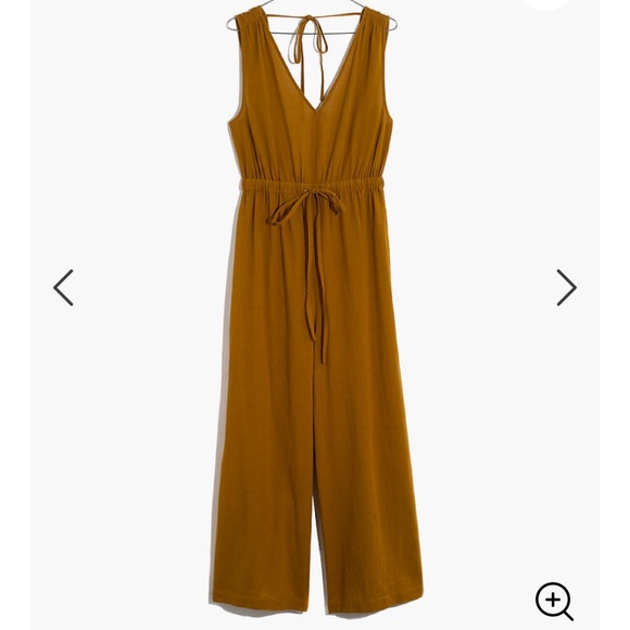 Madewell Tie-back Cover-up Jumpsuit - Picture 4 of 5